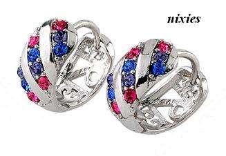 ADORABLE MULTI-COLOR CRYSTAL HUGGIES