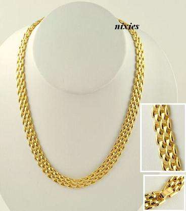 CLASSIC COBBLESTONE LINK CHAIN NECKLACE