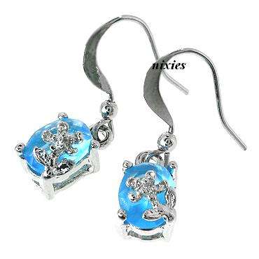 DARLING AQUA BLUE EARRINGS