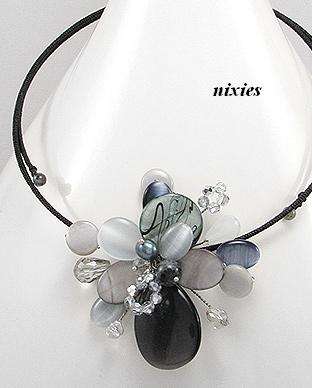 EXQUISITE LABRADORITE CHOKER NECKLACE