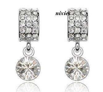 DIAMOND SWAROVSKI EARRINGS