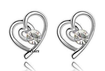 DARLING DIAMOND SWAROVSKI EARRING STUDS