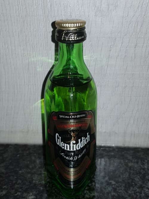Glenfiddich Pure Malt 50ml Miniature Scotch Whisky