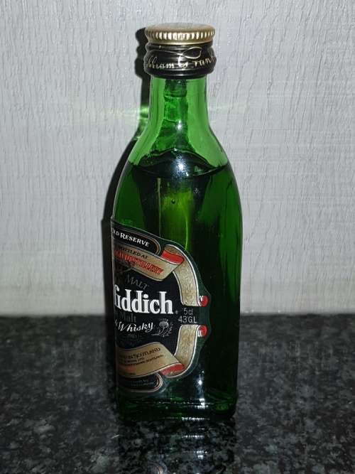 Glenfiddich Pure Malt 50ml Miniature Scotch Whisky