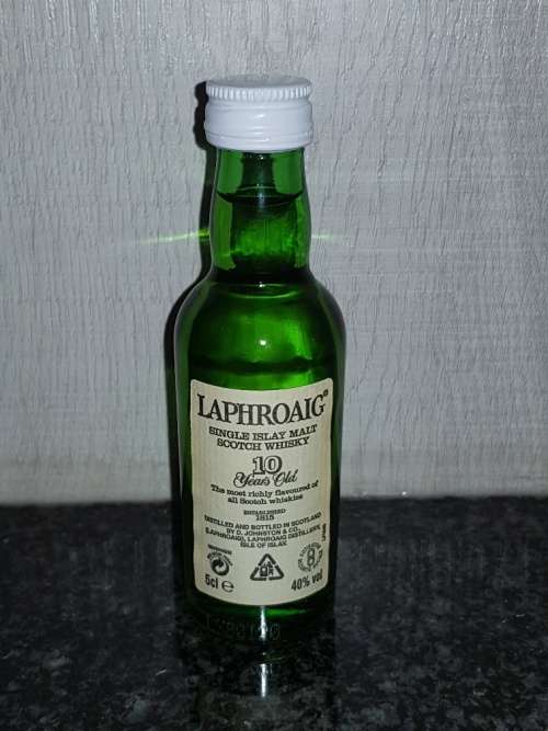 Laphroaig 10 year Miniature 50ml Whisky