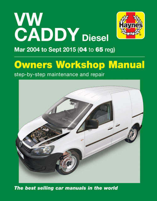 Haynes 6390 Volkswagen Caddy diesel 2004-2015 workshop manual
