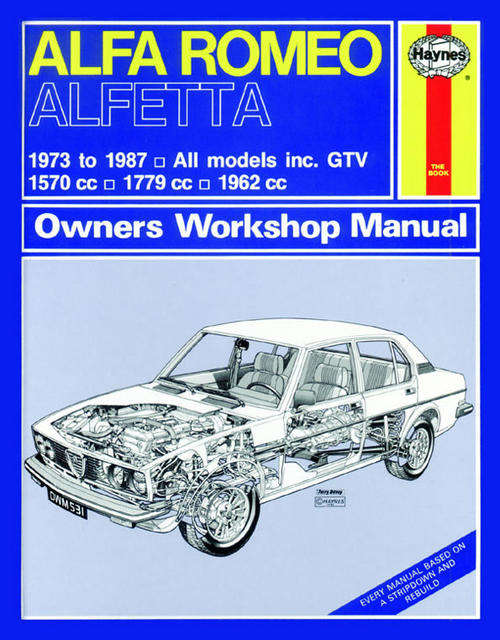 Haynes  0531 Alfa-Romeo Alfetta (1973-1981) Owners Workshop Manual