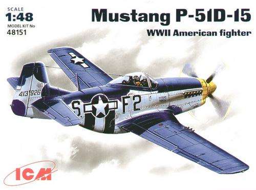 ICM 48151Mustang P-51D WW2 American Fighter