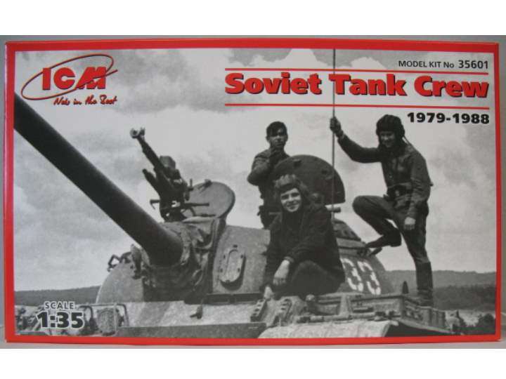 ICM 35601 Soviet Tank Crew 1979 to 1988