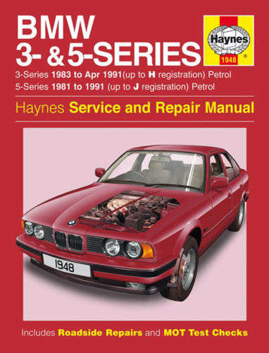 Haynes 1948 BMW 3 & 5 Series (1983 to 1991) Service & Repair Manual