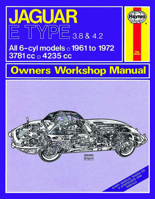 Haynes 0140 Jaguar E-Type 1961 to 1972 Repair Manual