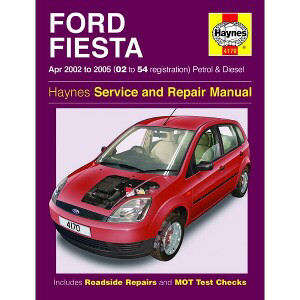 Haynes 4170 Ford Fiesta (2002 to 2008) Repair manual