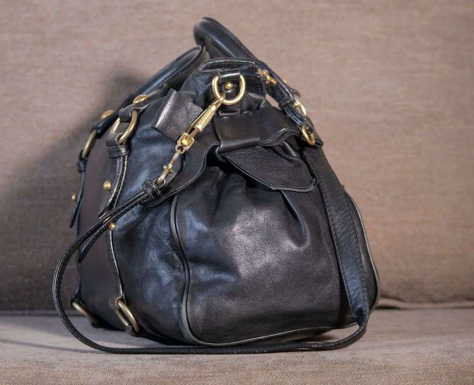 MIU MIU VITELLO LUX BOW BAG
