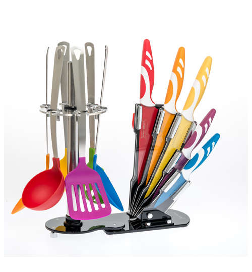 Royalty Line 12 Pieces Non-Stick Coating Knife Set & Utensils(PLEASE READ BEFORE BIDDING)