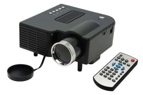 Mini LED Projector with LCD Image System