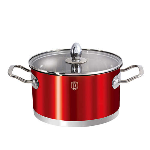 Berlinger Haus - 20 cm Passion Collection Casserole with Lid - Burgundy (PLEASE READ BEFORE BIDDING)