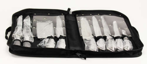 Royalty Line- 10 Pieces Stainless Steel Knife Set ( Black ) (PLEASE READ BEFORE BIDDING)