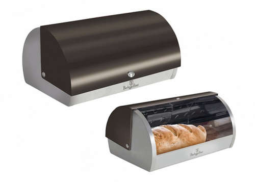 Berlinger Haus - Premium Quality Bread Box Carbon Metallic (READ THE DESCRIPTION)