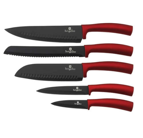 Berlinger Haus 5 Pieces Non-Stick Marble Coating Knife Set (READ THE DESCRIPTION)