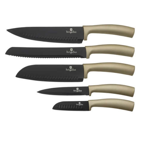 Berlinger Haus 5 Pieces Marble Coating Knife Set (SECOND HAND)