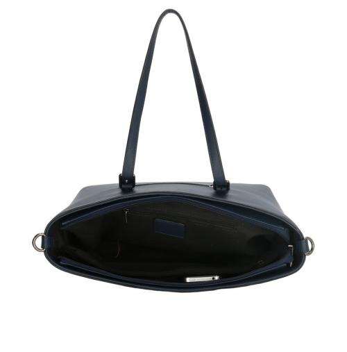 Charm London Birmingham PU Ladies Handbag - Navy