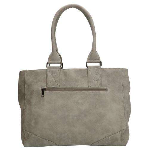 Beagles Alcublus Stylish PU Women Handbag - Grey (DISPLAY MODEL)
