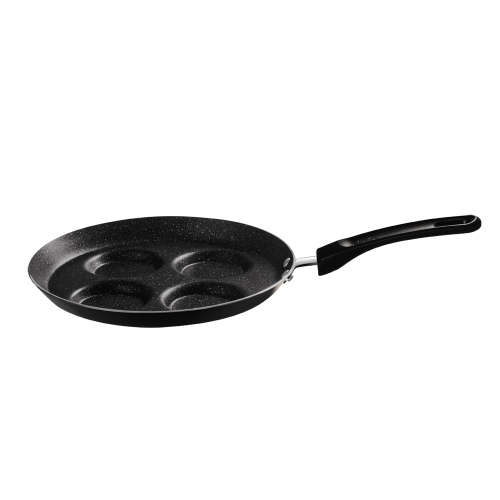 Blaumann 24 cm Marble Coating Black Marble Line 4 IN 1  Fry Pan (SLIGHTLY SKEWED)