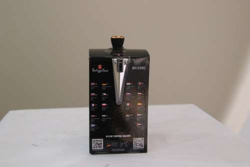 Berlinger Haus 6 Cup Aluminium Coffee Maker - Moonlight (REFURBISHED)(NO HANDLE)