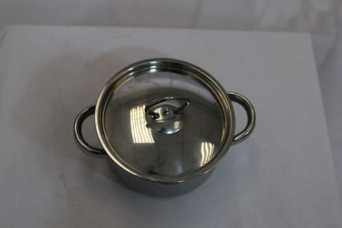 CHUKBOK - Heavy Bottom Stainless Steel Induction Ready Cookware Casserole 16 cm + Lid (Display Item)