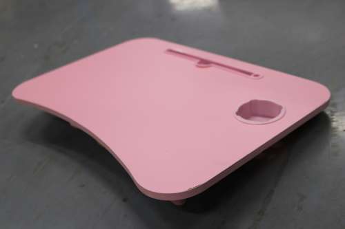 Dmart Laptop Stand For Bed And Sofa- Pink (Second hand)