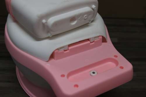 Multifunctional Baby Potty Training Seat - Pink (REFURBISHED)(DUSTY)(NO SCREW)