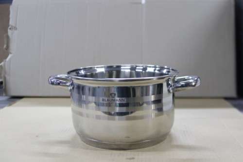Blaumann 16 cm Stainless Steel Stock Pot Gourmet Line(SECOND HAND) )(NO LID)