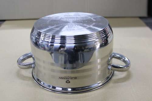 Blaumann 16 cm Stainless Steel Stock Pot Gourmet Line(SECOND HAND) )(NO LID)