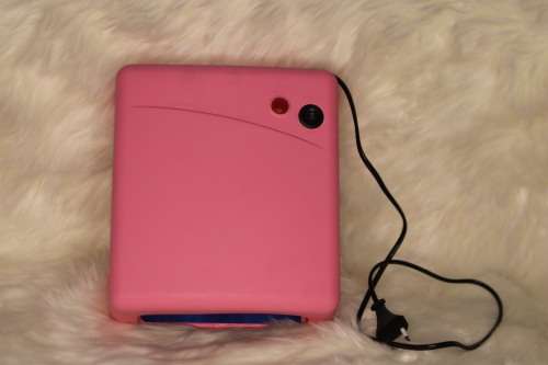 36w Gel Curing UV Nail Dryer Lamp - Pink (Display Item)