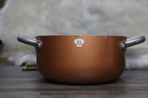 Blaumann 20cm Stainless Steel Le Chef Collection Casserole - Copper Pot (Second hand)(SCRATCHES)