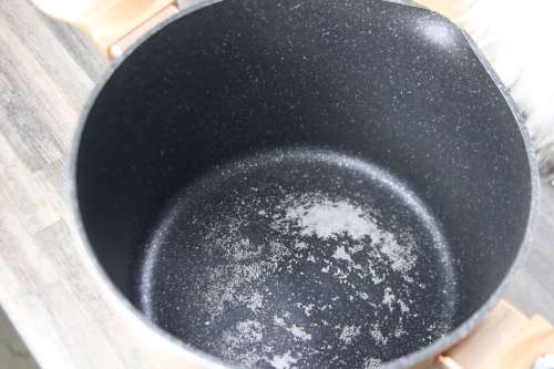 BERLINGER HAUS 24CM MARBLE COATING CASSEROLE-ROSE GOLD(SECON HAND )