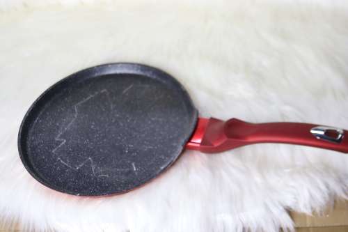 Berlinger Haus - 24 cm Metallic Line Marble Coating Pancake Pan- Burgundy(Second hand)