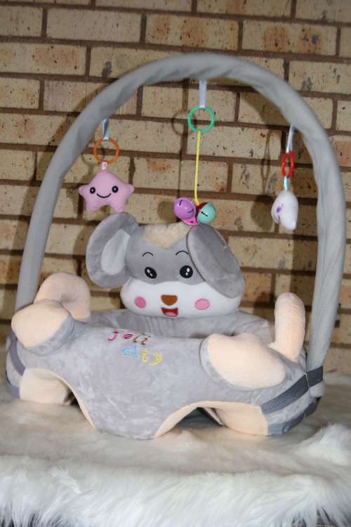 Baby Plush Chair With Game Pole