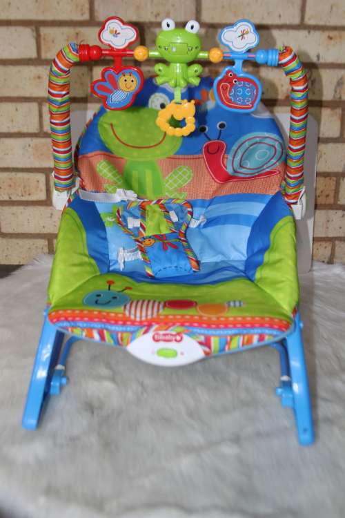 Baby Infant-to-Toddler Rocker -blue