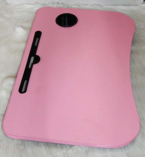 Portable Foldable Laptop Stand Desk - pink