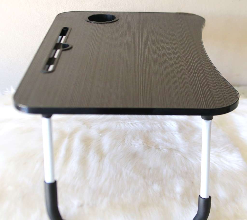 Multi-Functional Standing Laptop Table Stand - Black