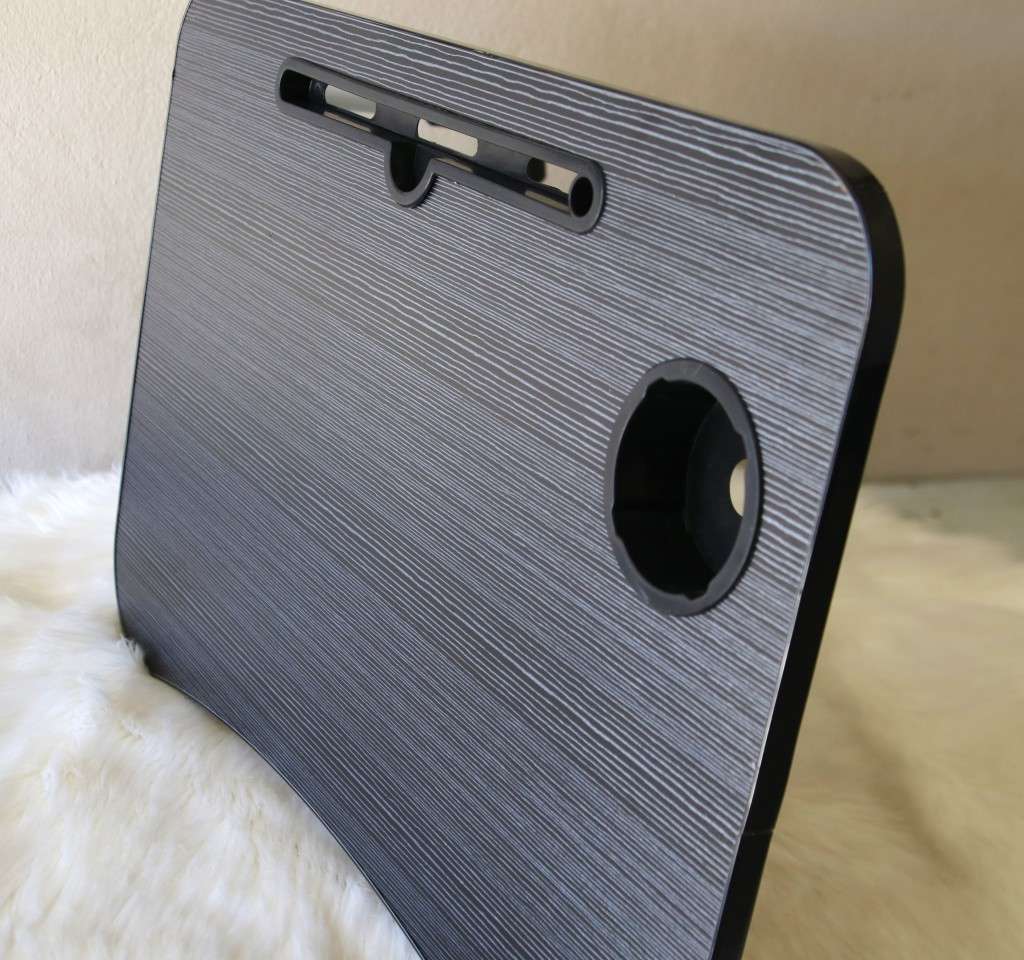 Multi-Functional Standing Laptop Table Stand - Black