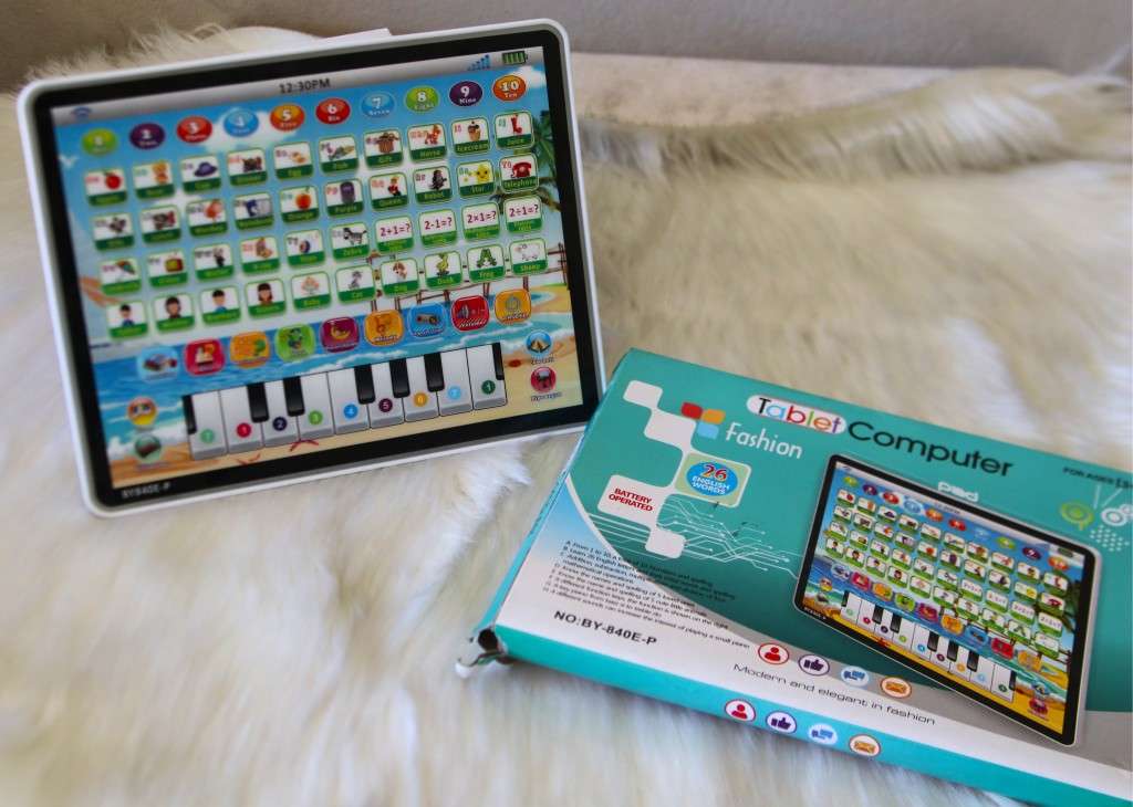 Children Learning Tablet Educational Study Pad -  white