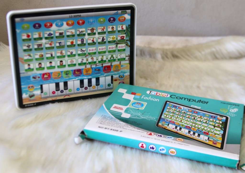 Children Learning Tablet Educational Study Pad -  white