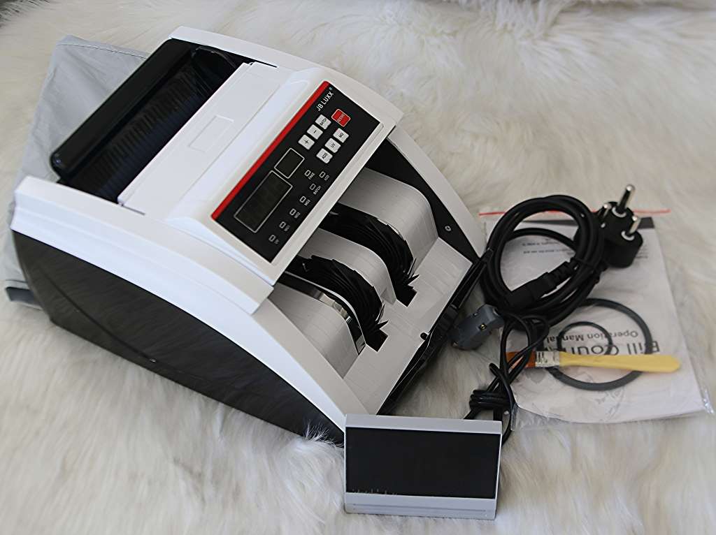 JB Luxx Automatic Profesional Money Counter with Counterfeit Detection