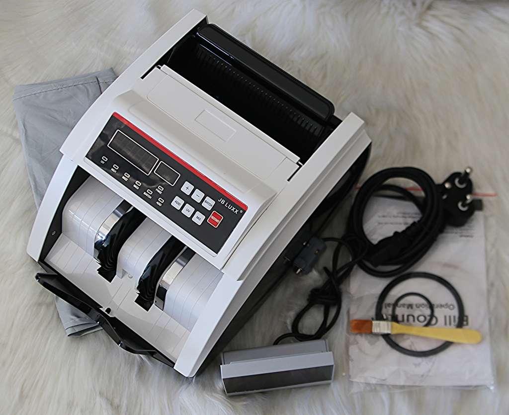 JB Luxx Automatic Profesional Money Counter with Counterfeit Detection