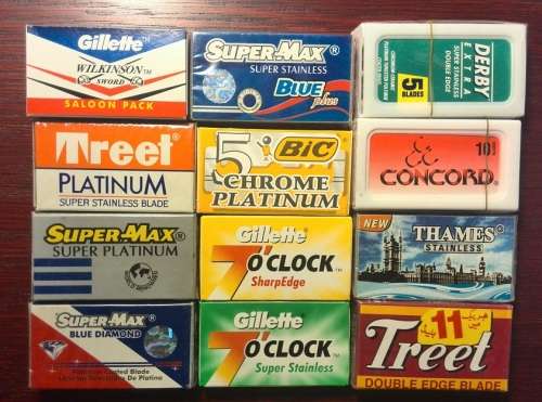 Double Edge Razor Blade Sampler Pack