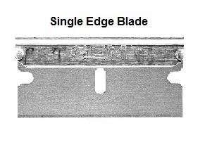 GEM Single Edge Razor blades (10)