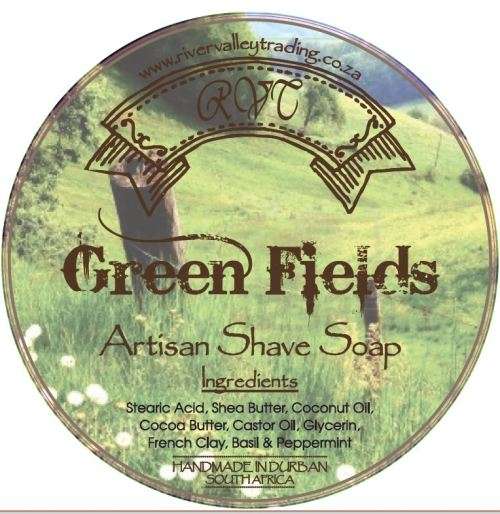 RVT 'Green Fields' Artisan Shave Soap