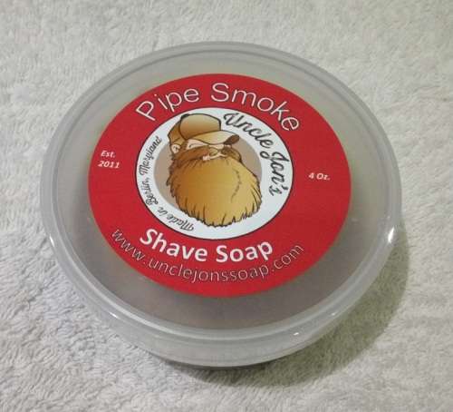 Uncle Jon's Shave Soap - Pipe Smoke